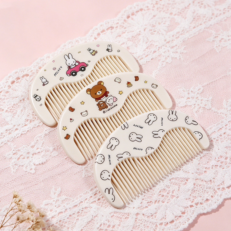 Hair Care Gift - Kawaii Miffy Cute Comb Portable Anti