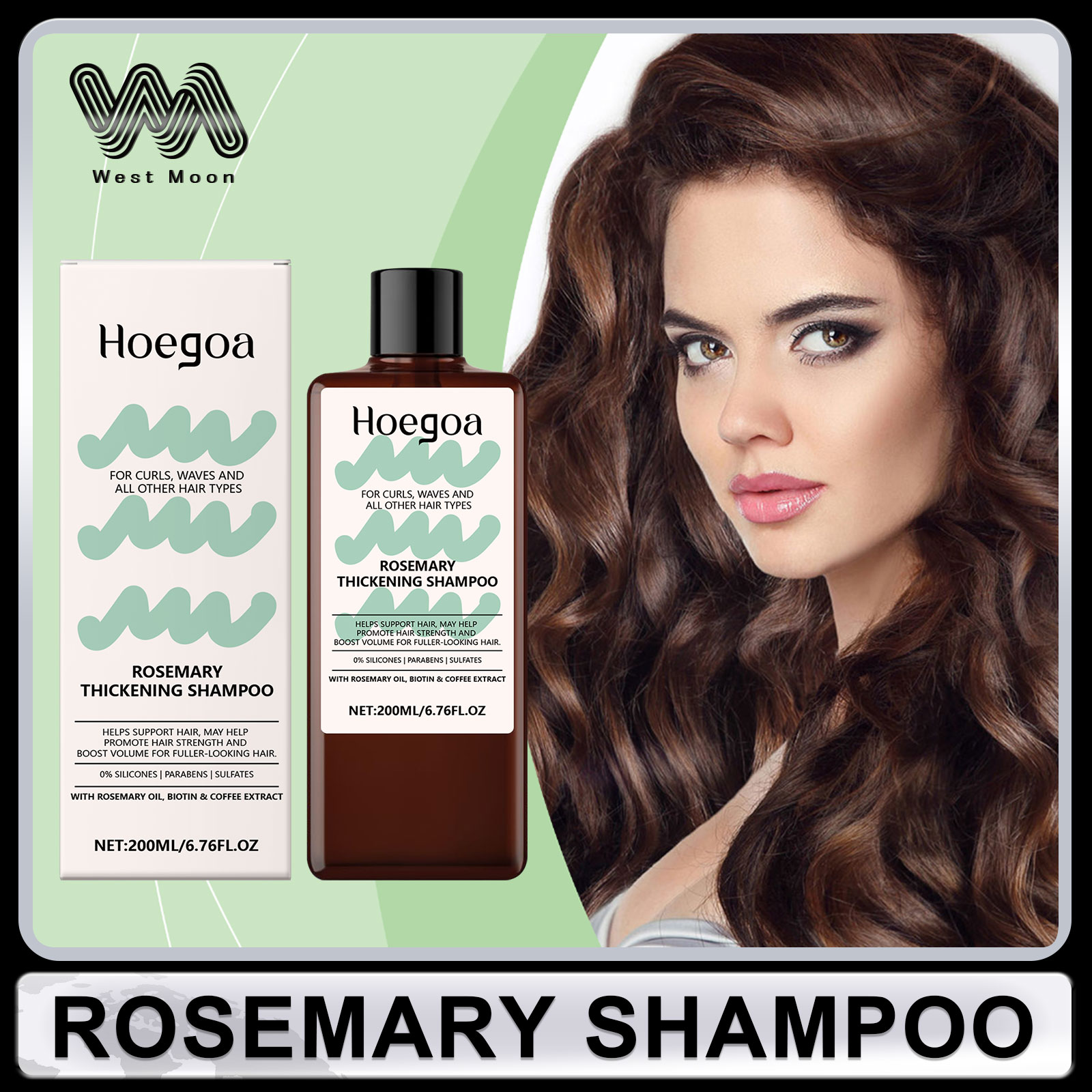 Hair Care For Dry And Frizzy Hair - Rosemary Shampoo Repair Dry Frizzy Damaged