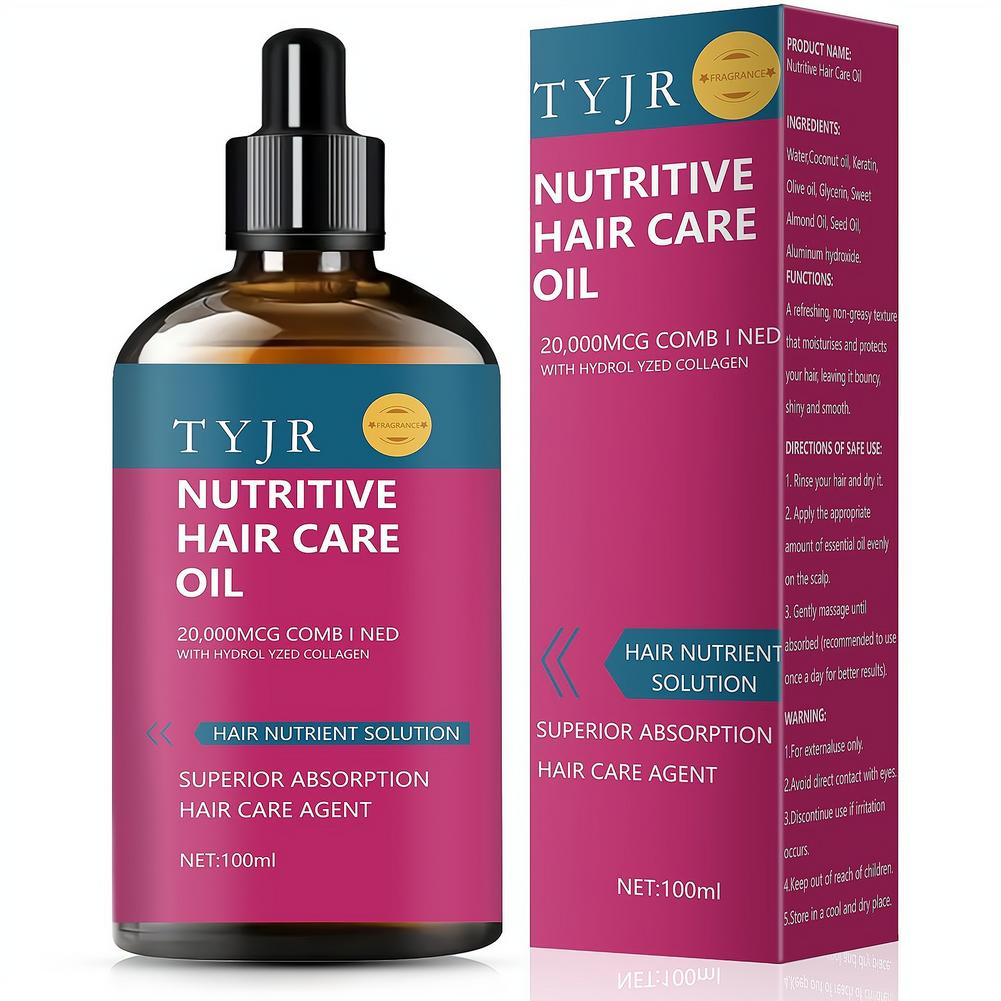 Hair Care For Hair Loss - Nutritive Collagen Hair Care Essential Oil