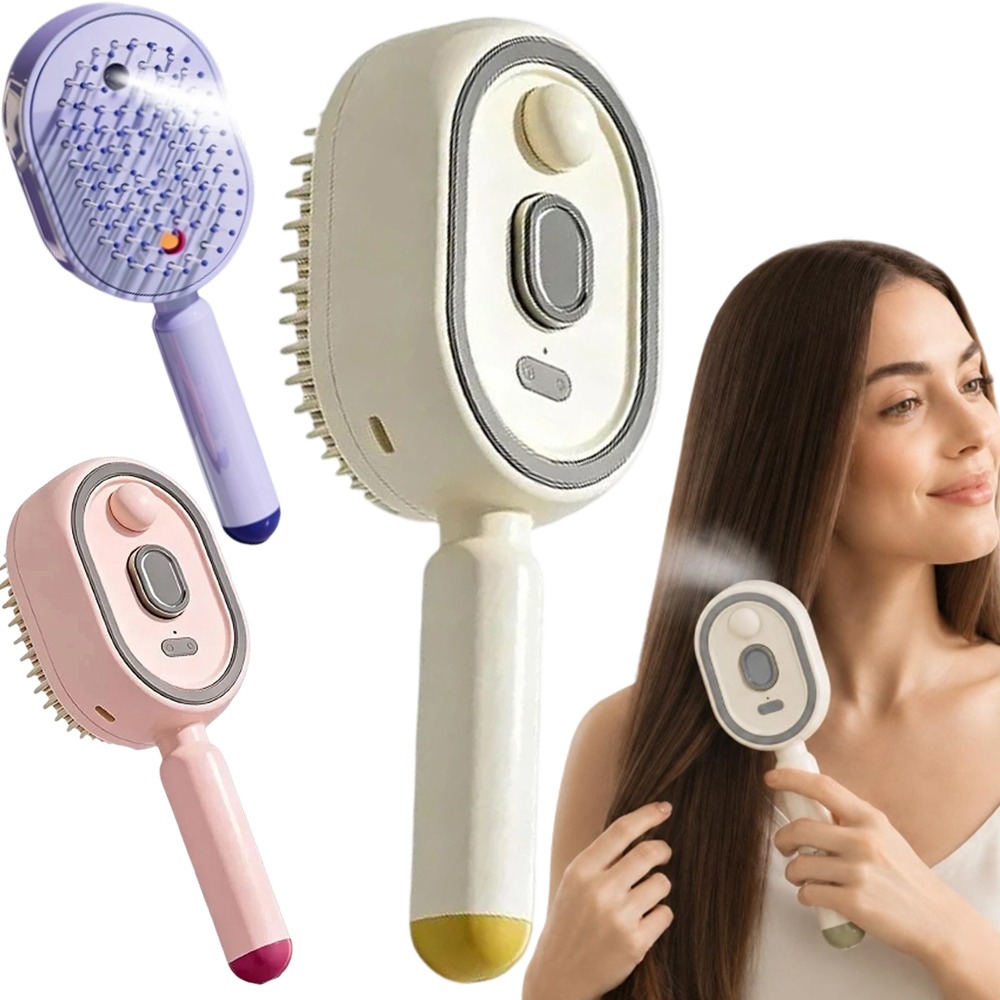 Hair Care Gift - Multifunctional Massage Comb,Electric Spray Air Cushion