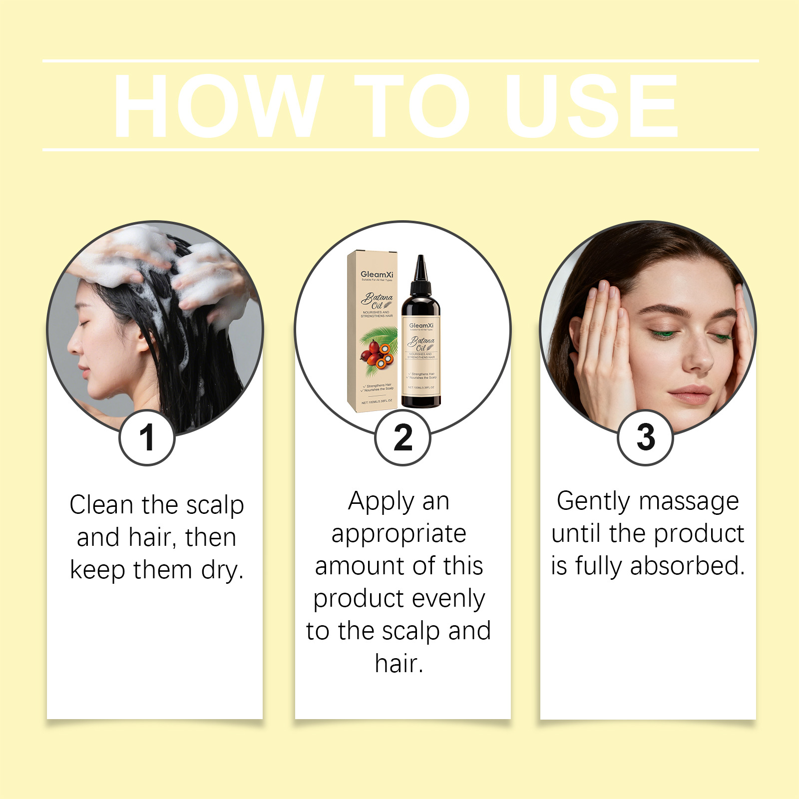 Hair Care Nature - Batana Hair Essential Oil Strengthen Hair