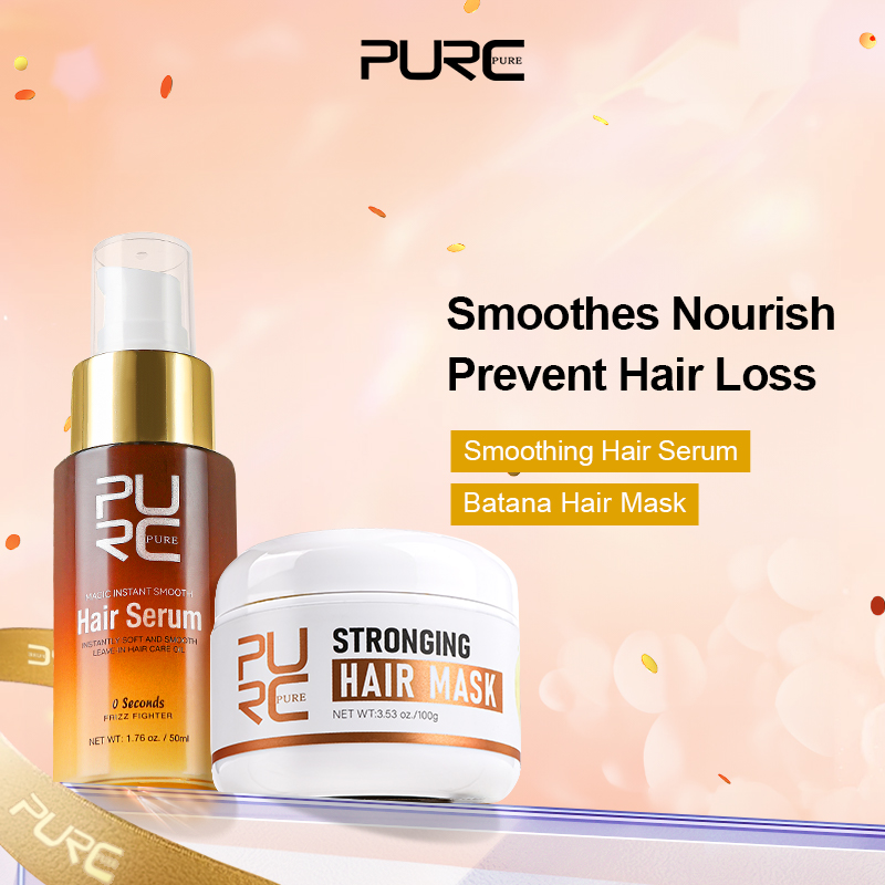 Hair Care Vitamin E - PURC Smoothing Hair Serum + Batana