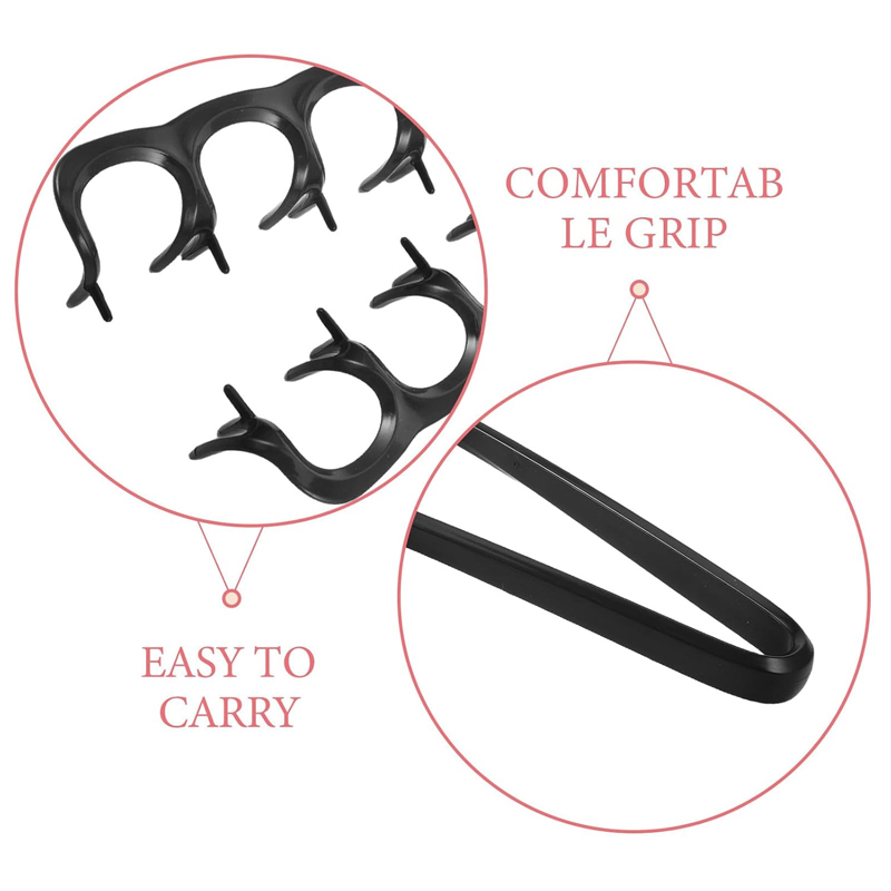 2Pcs 9-Rows Detangling Massage - Detangling Wide Comb ulasan dan harga