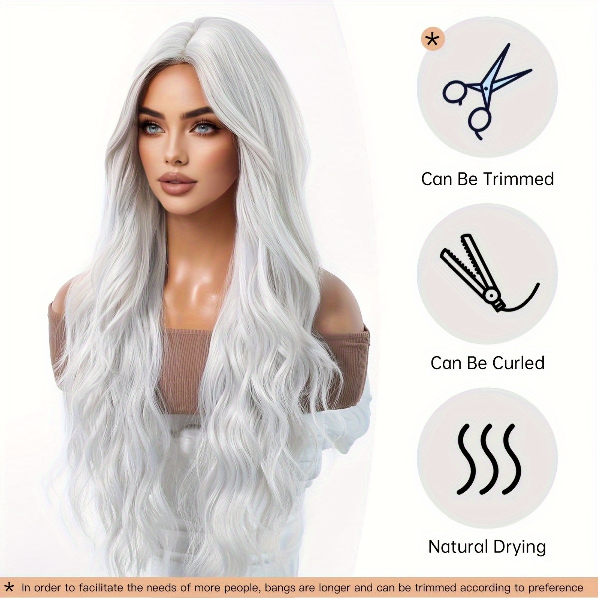 Anxin Brand Synthetic Fiber Wi - Hair Care Nature ulasan dan harga