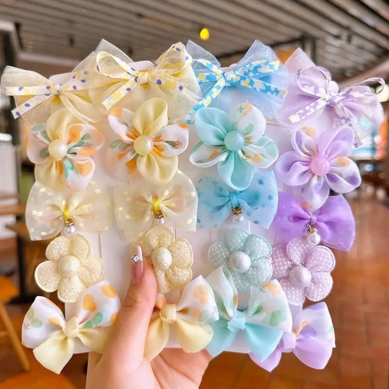 10Pcs/Set Cute Bows Baby Hairc - Hair Care Gift ulasan dan harga