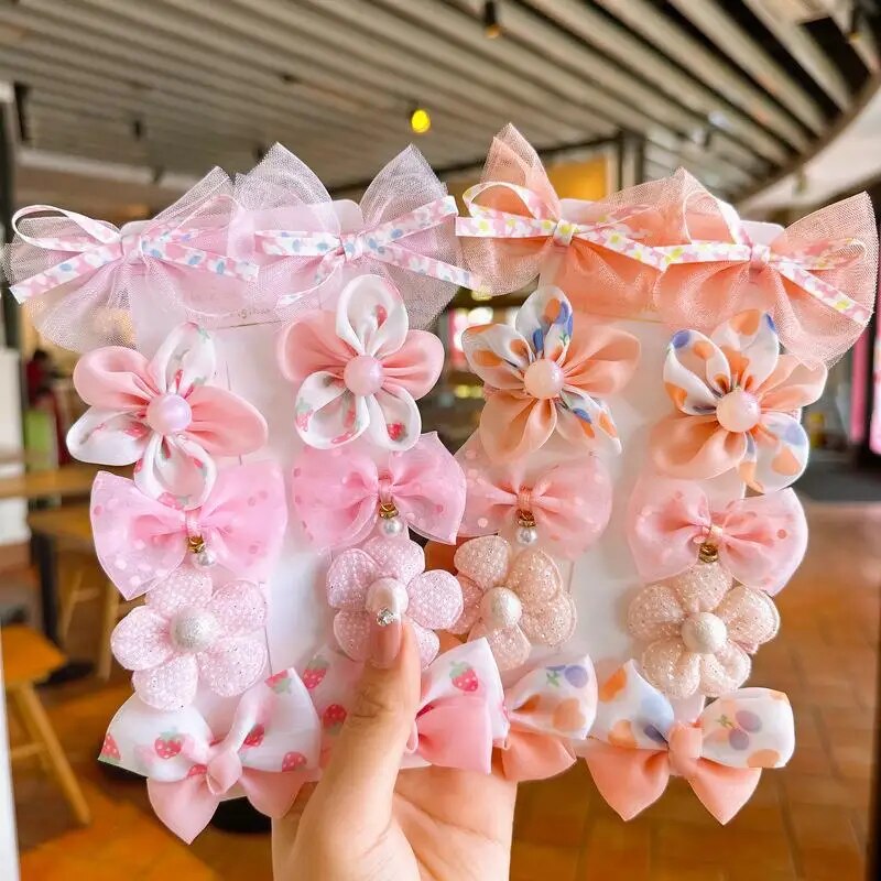 10Pcs/Set Cute Bows Baby Hairc - Hair Care Gift ulasan dan harga