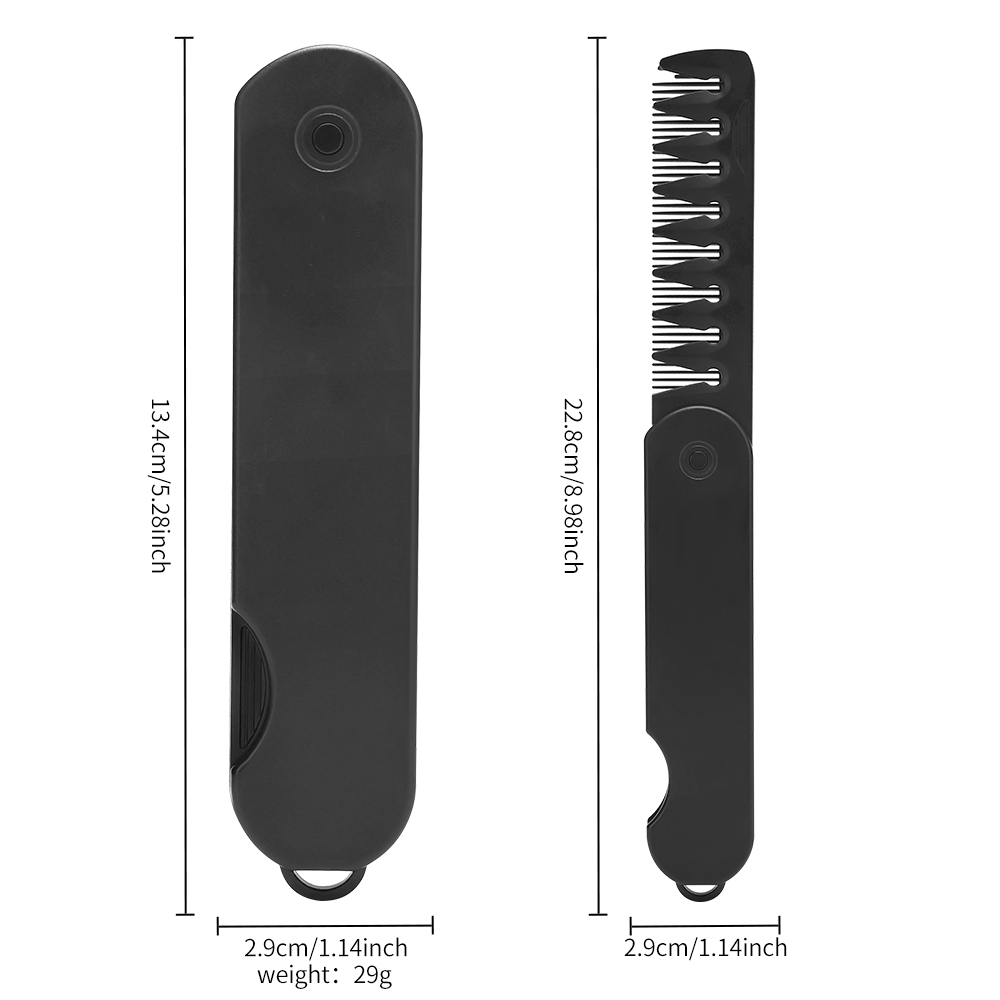 Portable Multifunctional Plast - Detangling Wide Comb ulasan dan harga