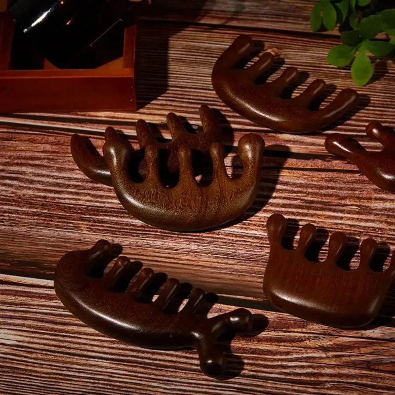 Gua Sha Massage Comb Wide Toot - Detangling Wide Comb ulasan dan harga
