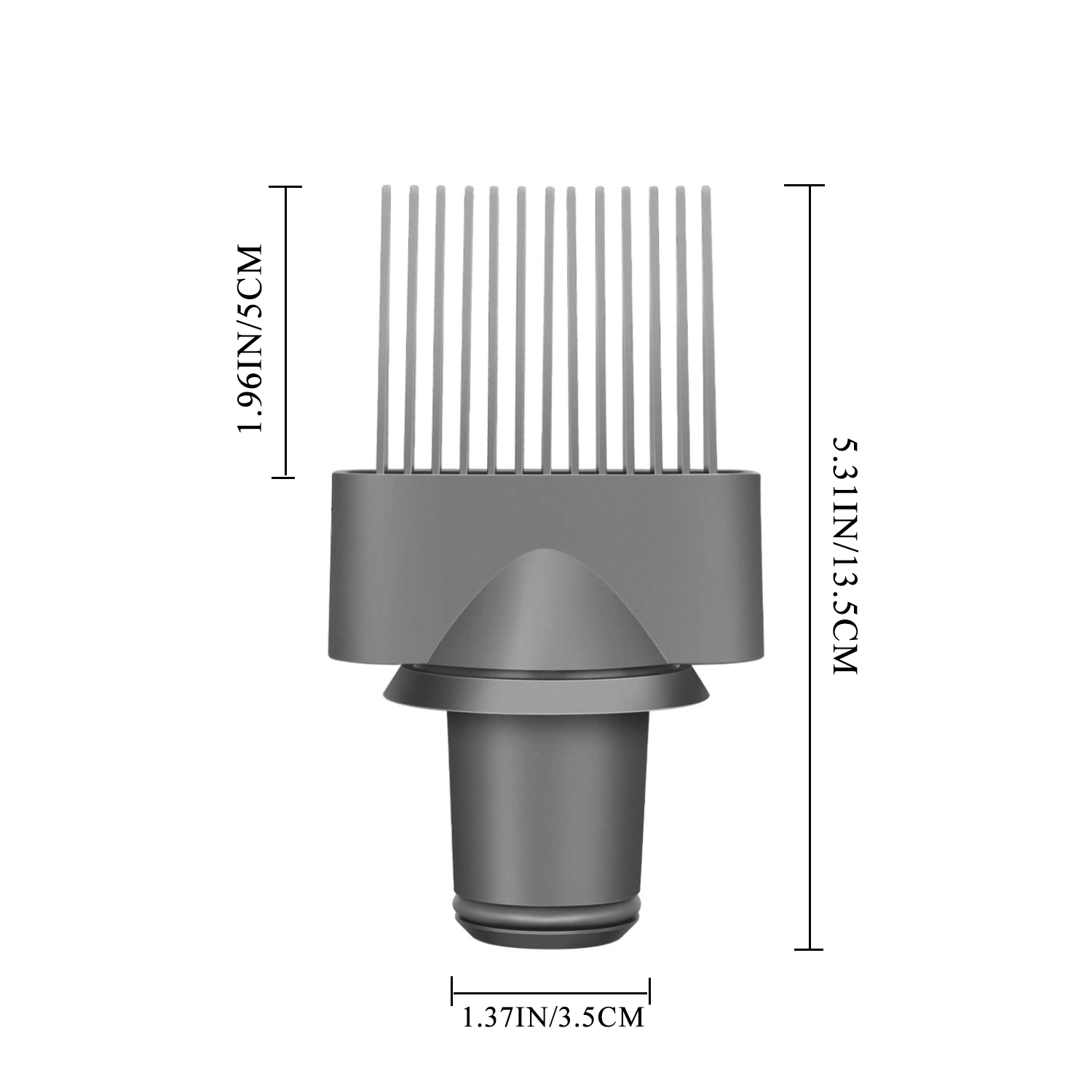 2 Pcs Magnetic Set: Upgraded W - Detangling Wide Comb ulasan dan harga
