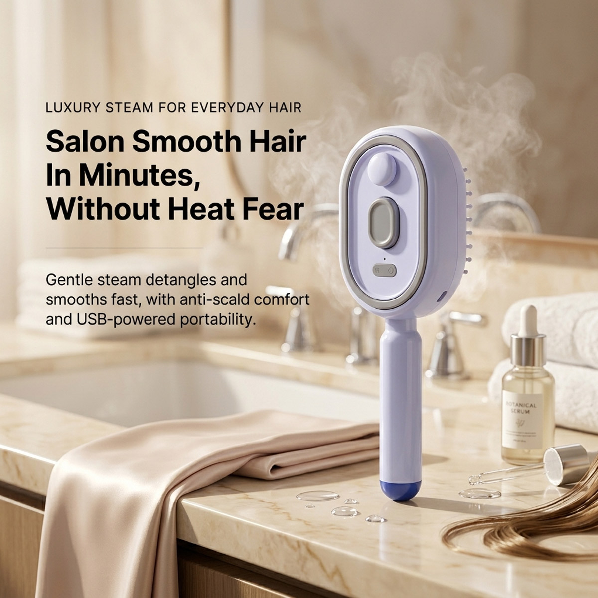 Electric Self-Cleaning Hair Co - Hair Care Gift ulasan dan harga