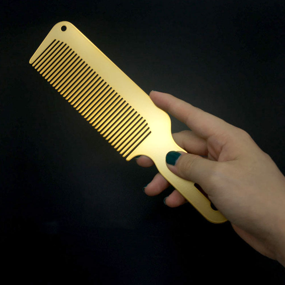Steel Wide Tooth Comb for Men  - Detangling Wide Comb ulasan dan harga