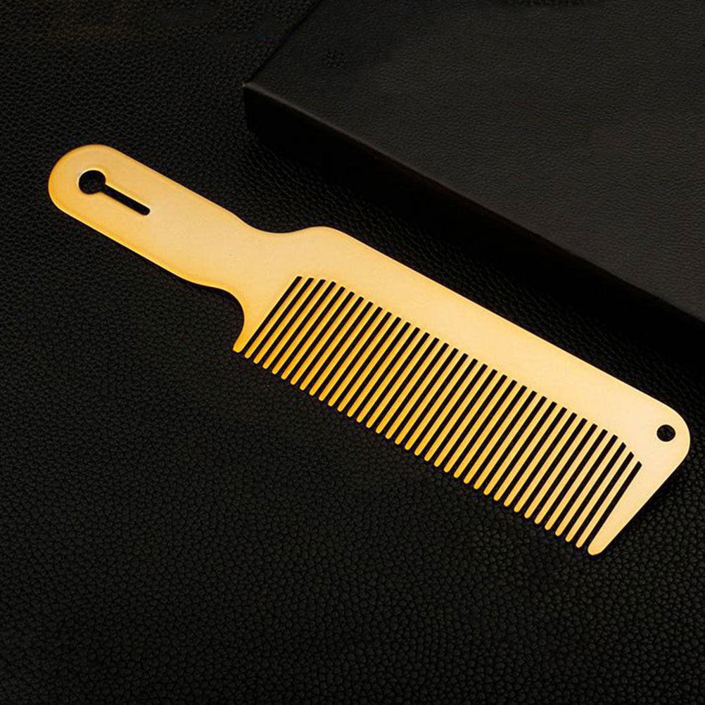 Steel Wide Tooth Comb for Men  - Detangling Wide Comb ulasan dan harga