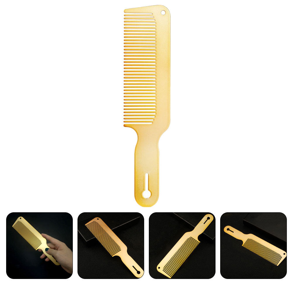 Steel Wide Tooth Comb for Men  - Detangling Wide Comb ulasan dan harga
