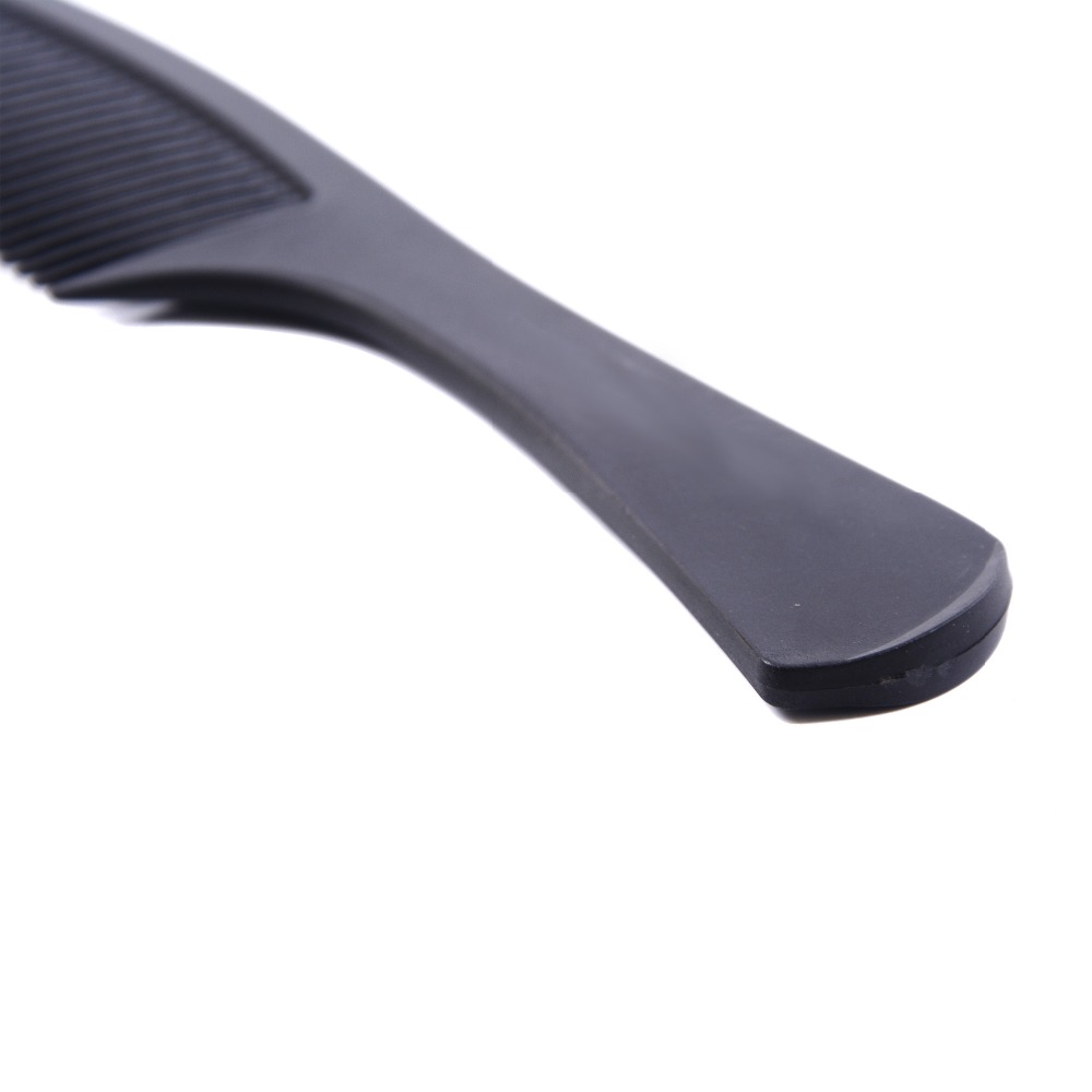 1PCS Teeth Black Plastic Heat- - Detangling Wide Comb ulasan dan harga