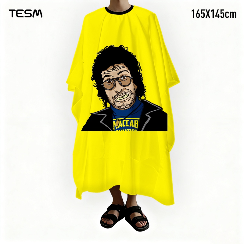 TESM 3D Printed Barber Cape Ha - Hair Care Gift ulasan dan harga