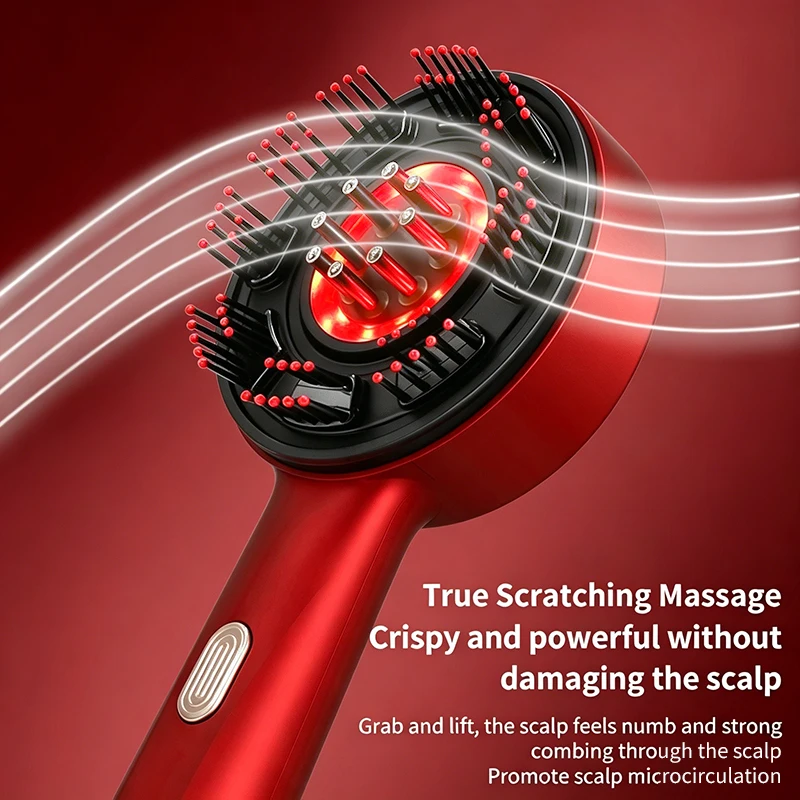 Electric Massage Comb Portable - Hair Care For Hair Loss ulasan dan harga