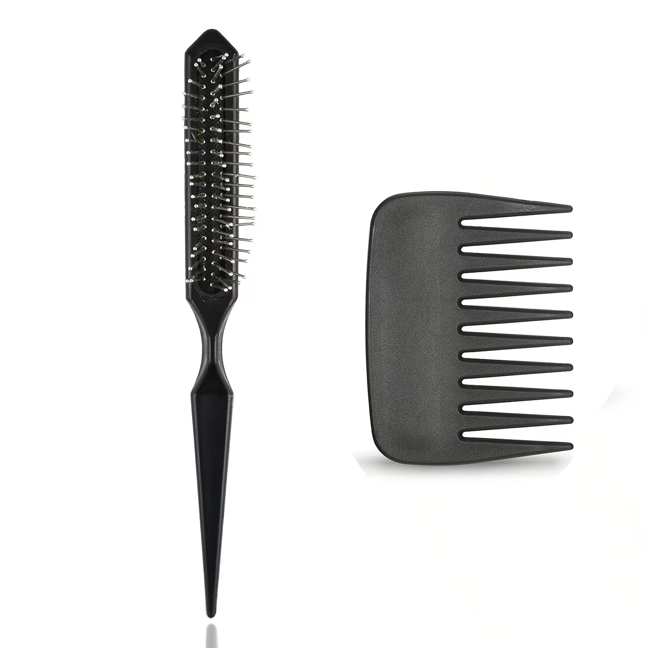 2pcs Small Wide Tooth Comb Set - Detangling Wide Comb ulasan dan harga