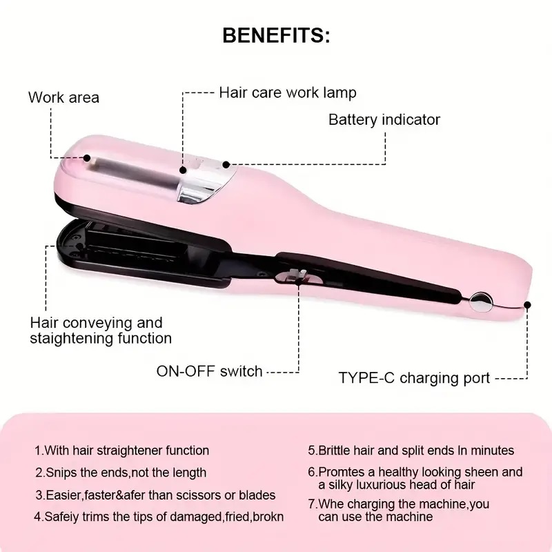 Rechargeable cordless split ha - Hair Care Gift ulasan dan harga