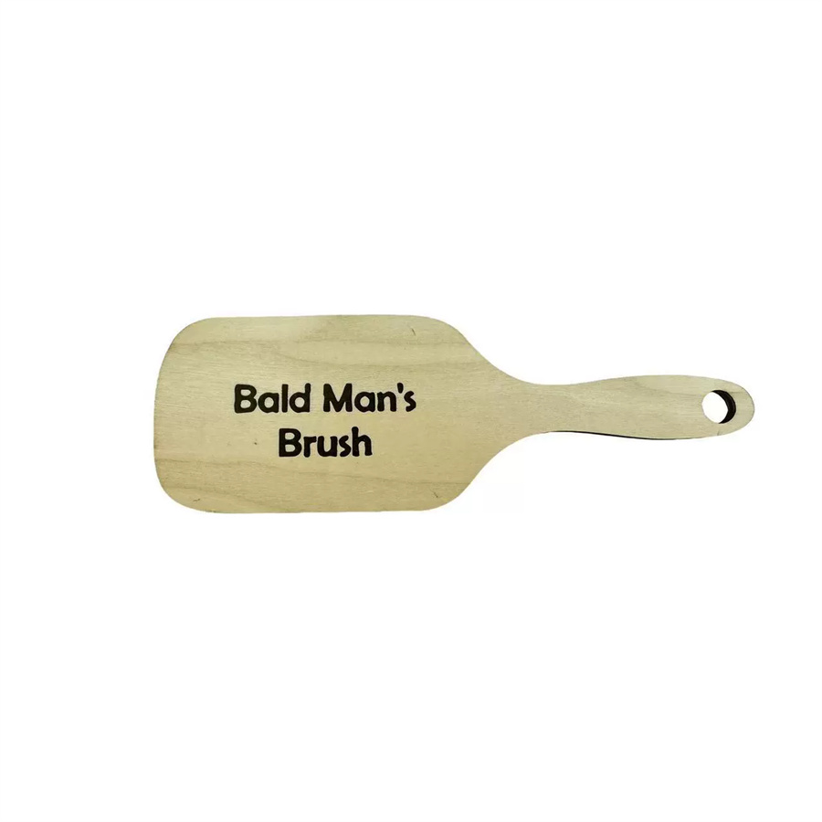 Wooden Comb for Bald Men Funny - Hair Care Gift ulasan dan harga