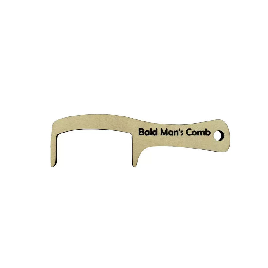 Wooden Comb for Bald Men Funny - Hair Care Gift ulasan dan harga