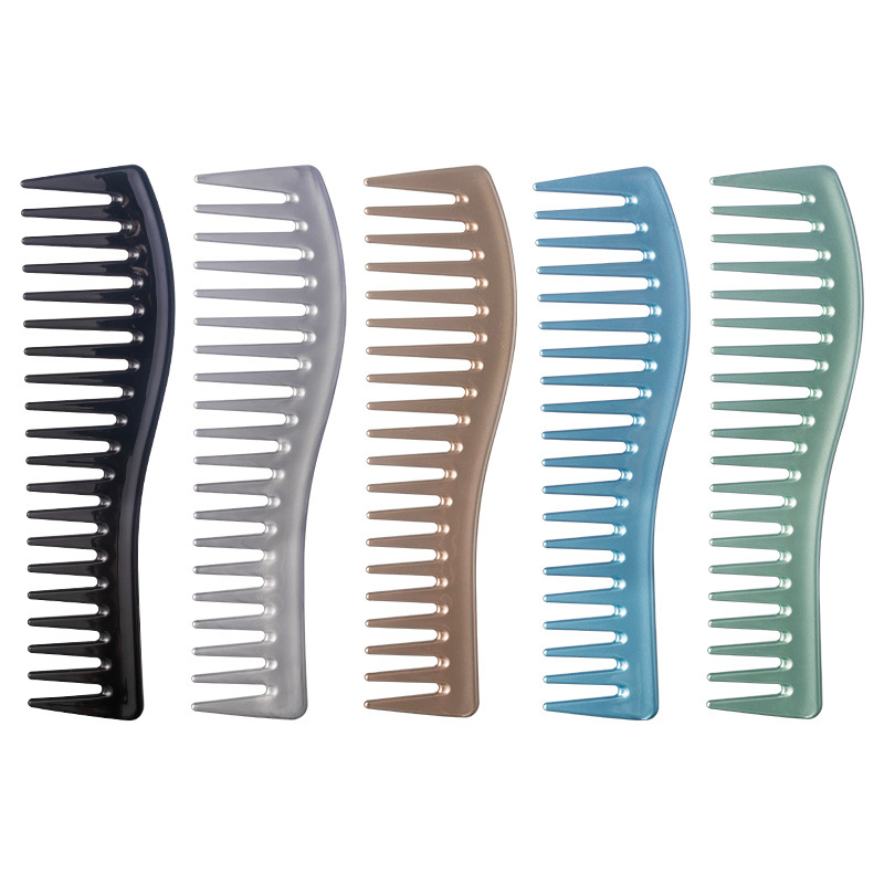 Curved Shark Tooth Wide Tooth  - Detangling Wide Comb ulasan dan harga