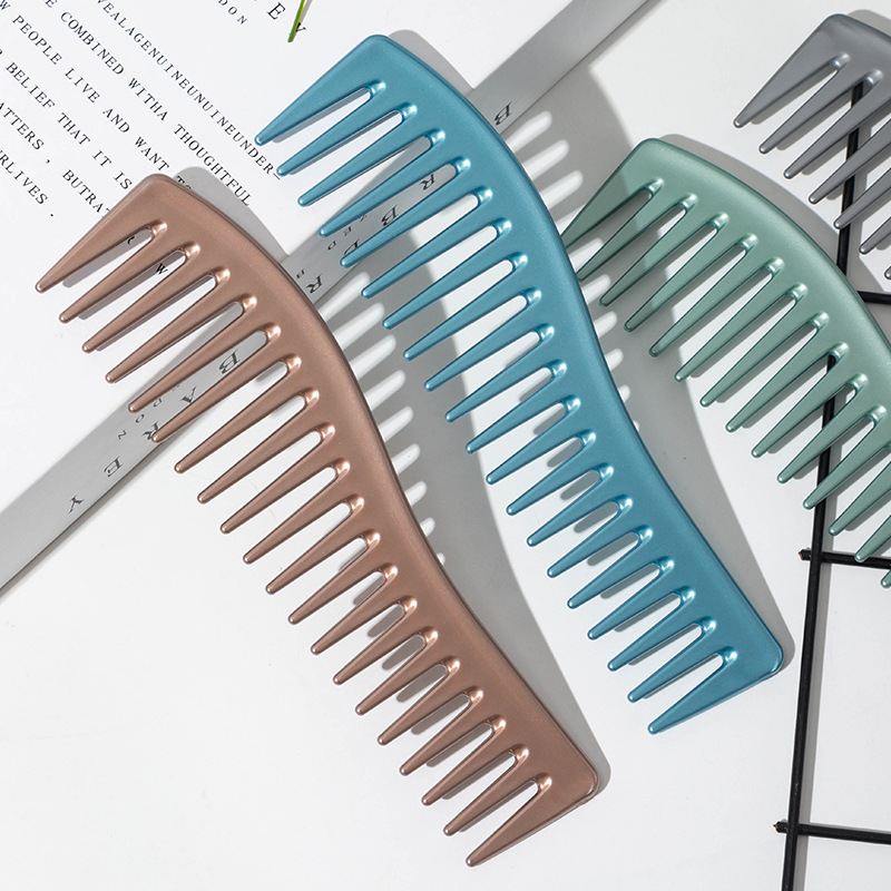 Curved Shark Tooth Wide Tooth  - Detangling Wide Comb ulasan dan harga