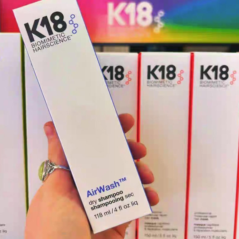 Original K18 AirWash Dry Shamp - Hair Care K18 ulasan dan harga
