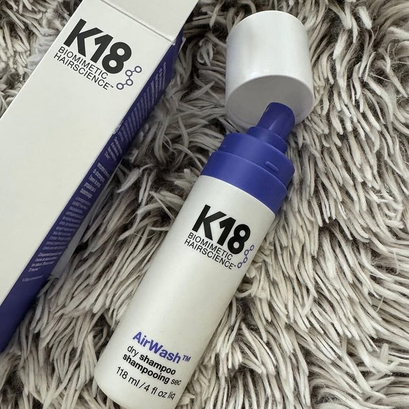 Original K18 AirWash Dry Shamp - Hair Care K18 ulasan dan harga