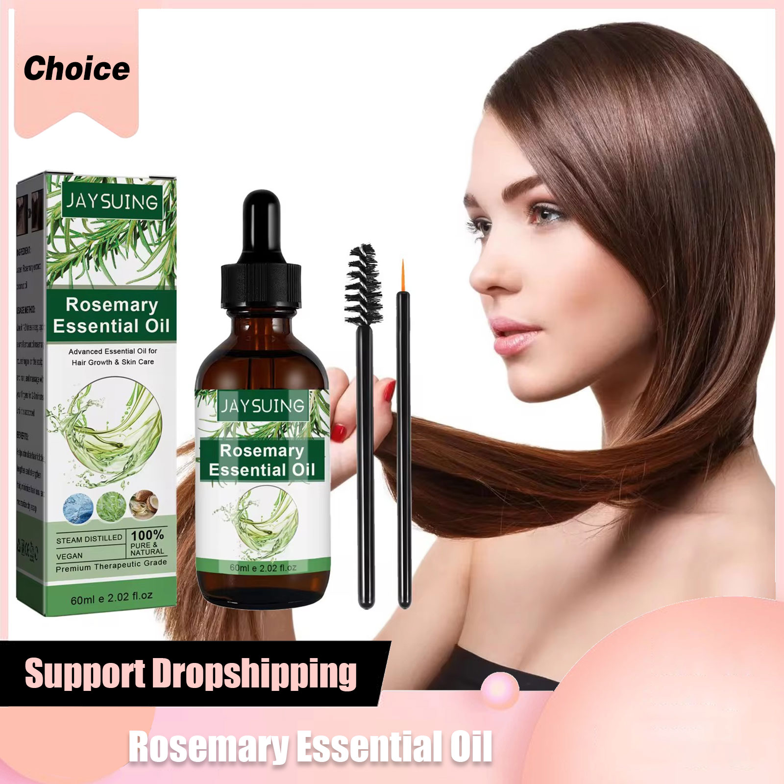 Rosemary Essential Oil For Hai - Hair Care Treatment ulasan dan harga