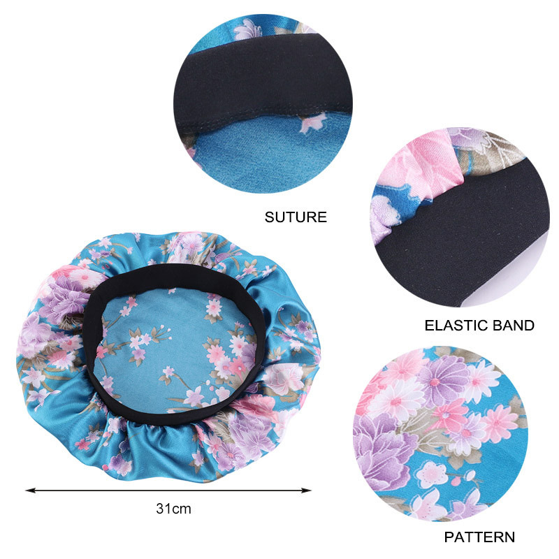 Women Satin Bonnet Elastic Wid - Hair Care For Hair Loss ulasan dan harga