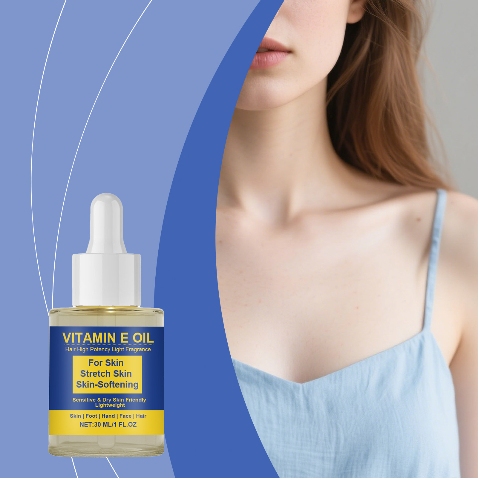 Vitamin E Oil - Gentle Hydrati - Hair Care Vitamin E ulasan dan harga
