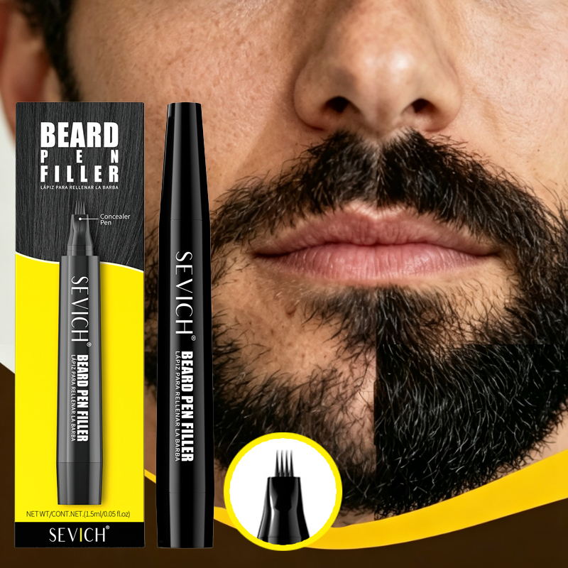Black Beard Filler Pen for Men - Hair Care Vitamin E ulasan dan harga