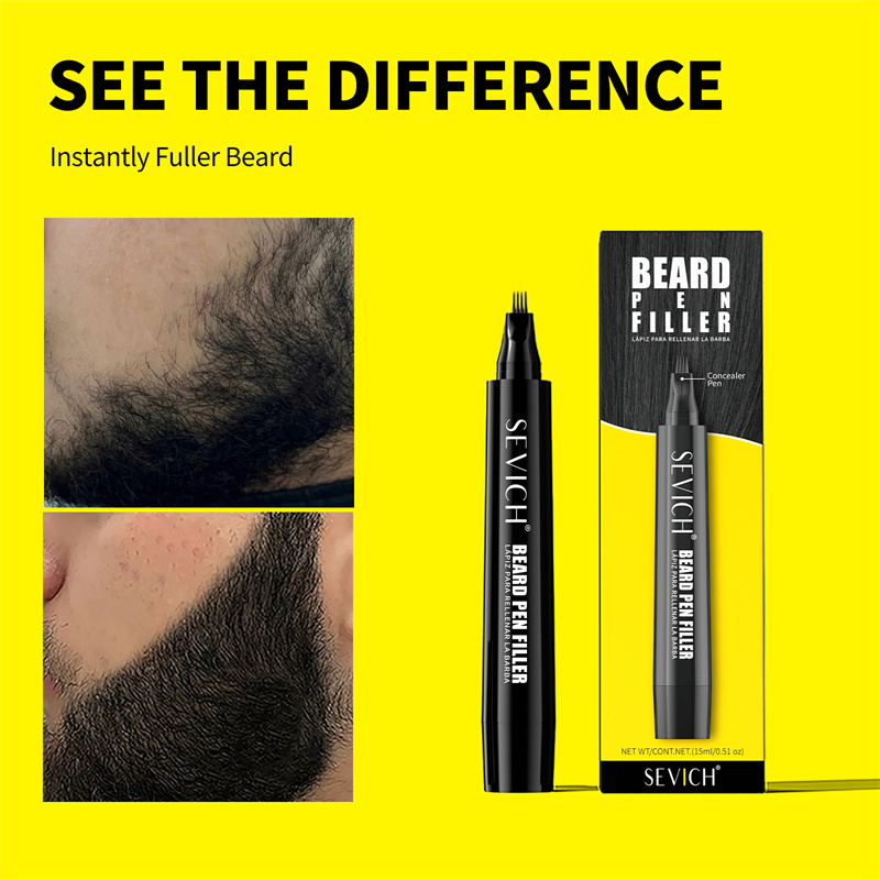 Black Beard Filler Pen for Men - Hair Care Vitamin E ulasan dan harga