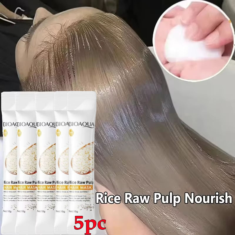 Rice Magical Keratin Hair Mask - Hair Care For Dry And Frizzy Hair ulasan dan harga