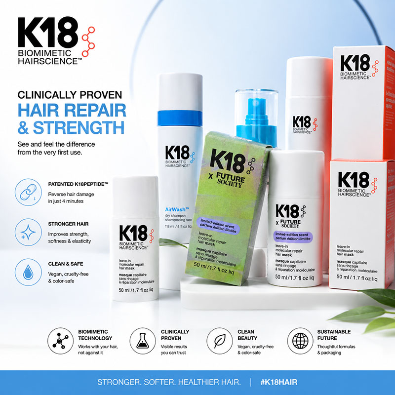 New K18 50ml 150ml Leave-In Mo - Hair Care K18 ulasan dan harga
