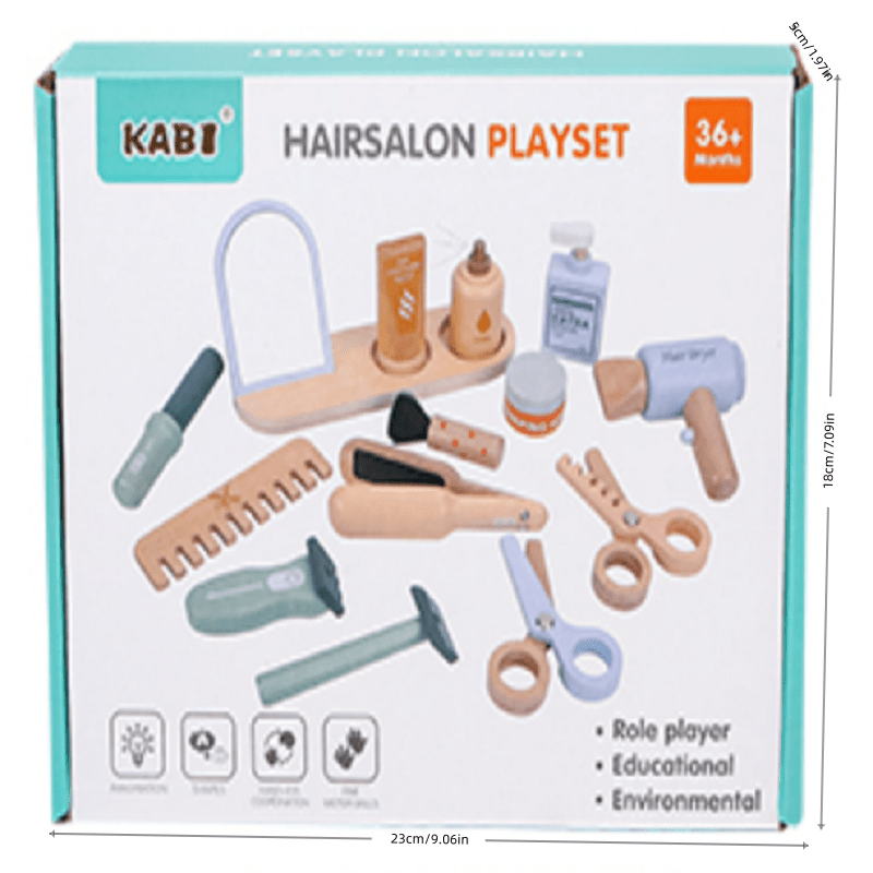 Wooden Pretend Hairdressing Ma - Hair Care Gift ulasan dan harga